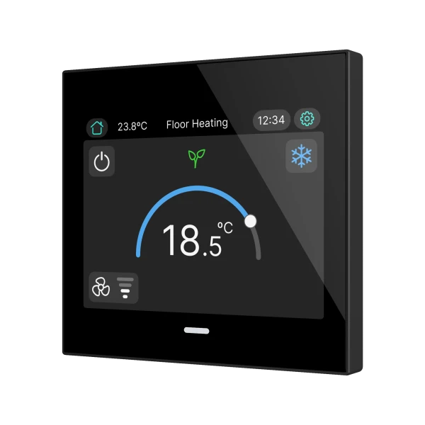 CX35. KNX capacitive touch panel 3,5" - Anthracite