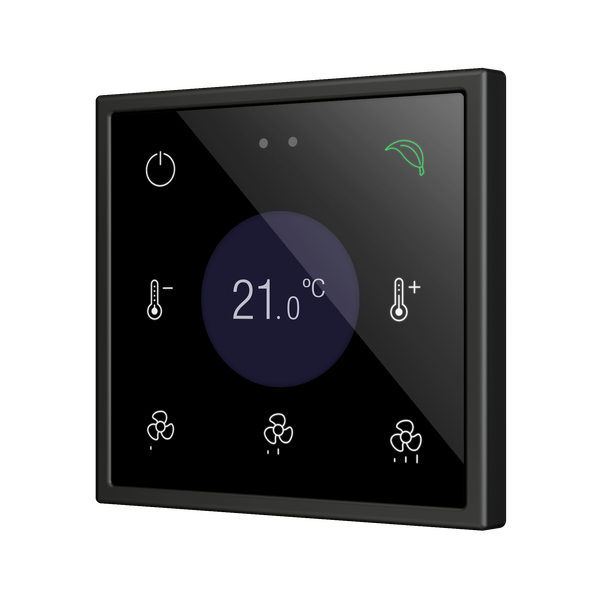 Flat RGB 70 Display. Glass capacitive switch with display - Custom (ZS70 frame not included)