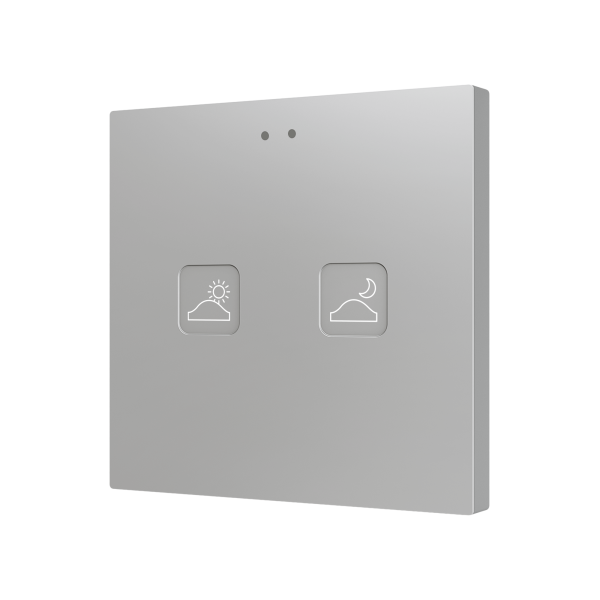 Tecla 2. PC-ABS Capacitive push button - 2 buttons - Custom