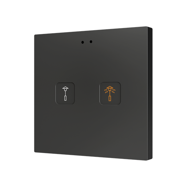 Tecla RGB 2. PC-ABS Capacitive push button - 2 buttons - Custom
