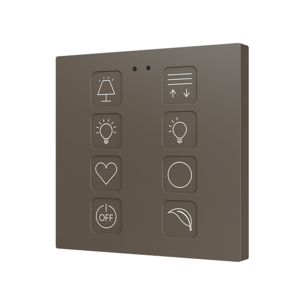 Tecla RGB 8. PC-ABS Capacitive push button - 8 buttons - Custom