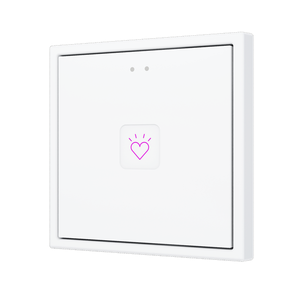 Tecla RGB 70 X1. PC-ABS Capacitive push button 70x70 - 1 button - Custom (ZS70 frame not included)