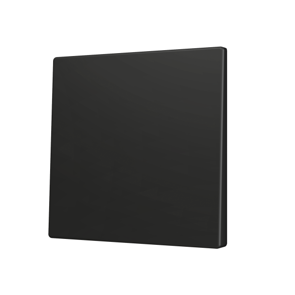 ZS70. Cover for Simple KNX Soft push button 70x70 mm. Tilt down - Anthracite