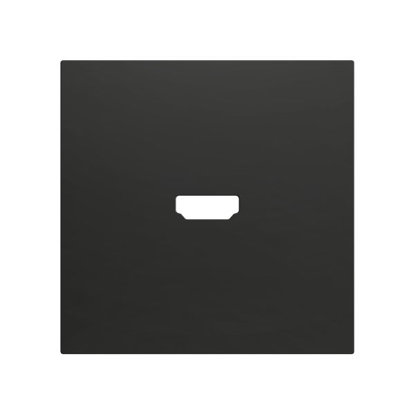 ZS70. Cover for HDMI insert 70x70 mm - Anthracite