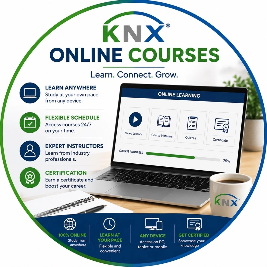 KNX ONLINE COURSES INSTALLAV