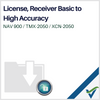 License, Receiver Basic to High Accuracy (Nav-900, TMX-2050)