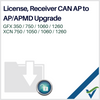 License, Receiver CAN AP to AP/APMD Upgrade