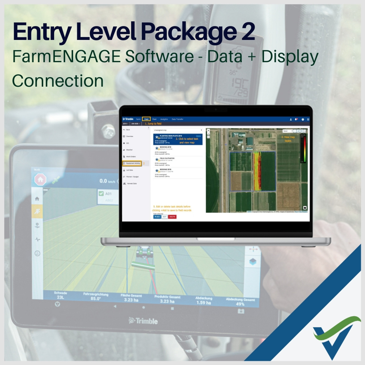 FarmENGAGE Software Entry Package 2: Data & Display Connection