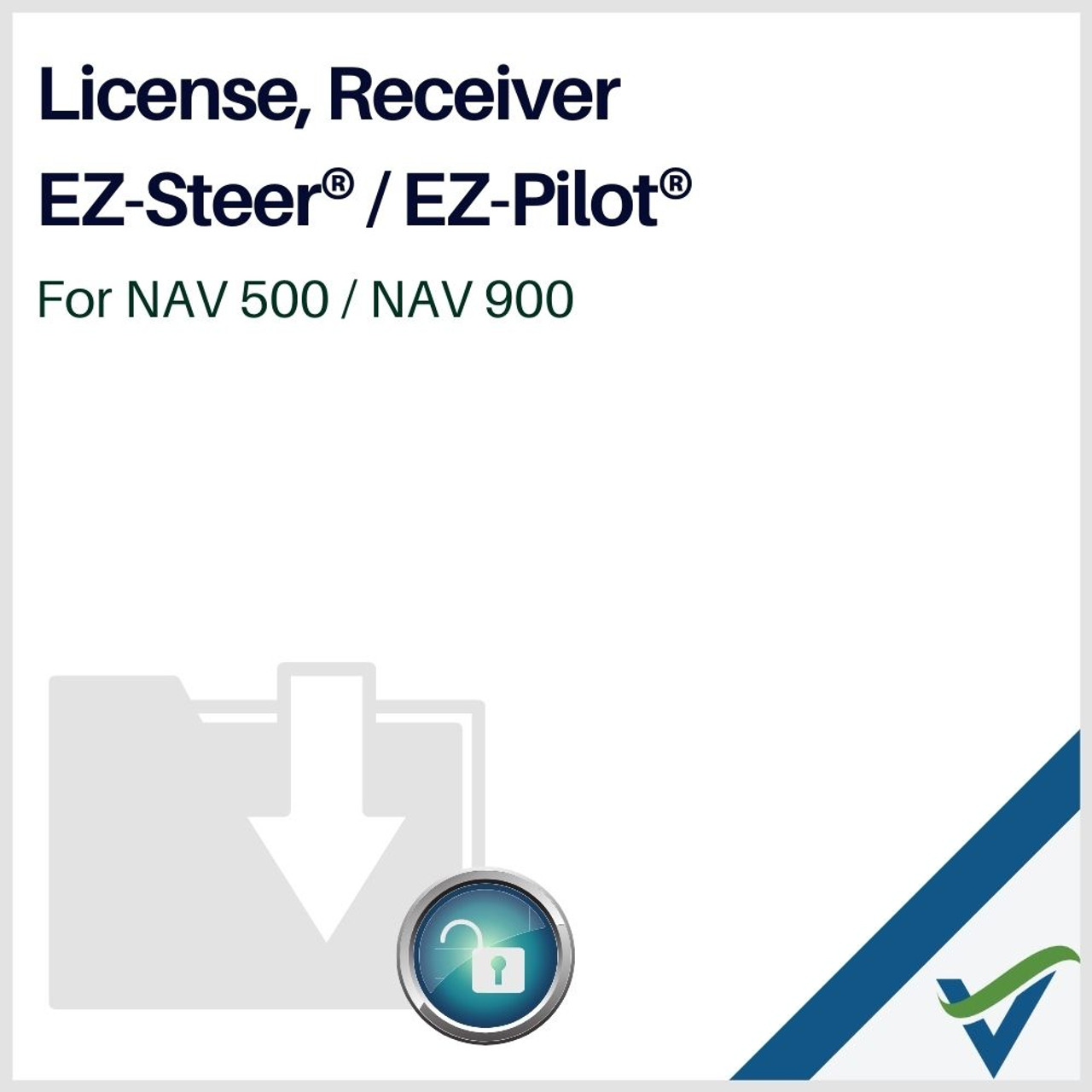 License, Receiver EZ-Steer® / EZ-Pilot® (Nav-500/900)