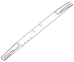 Bracket, GPS Spar 16.5" - 28.5"