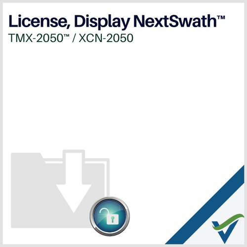 License, Display NextSwathâ„¢ (TMX-2050)