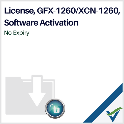 License, GFX-1260/XCN-1260, Software Activation, No Expiry