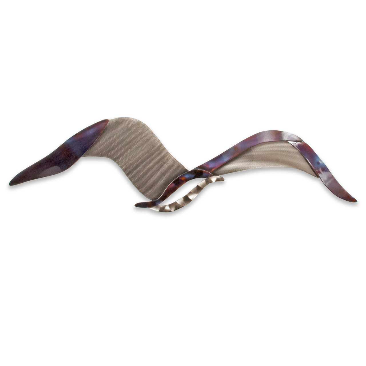 Abstract Seagull Mark Malizia Copper Art