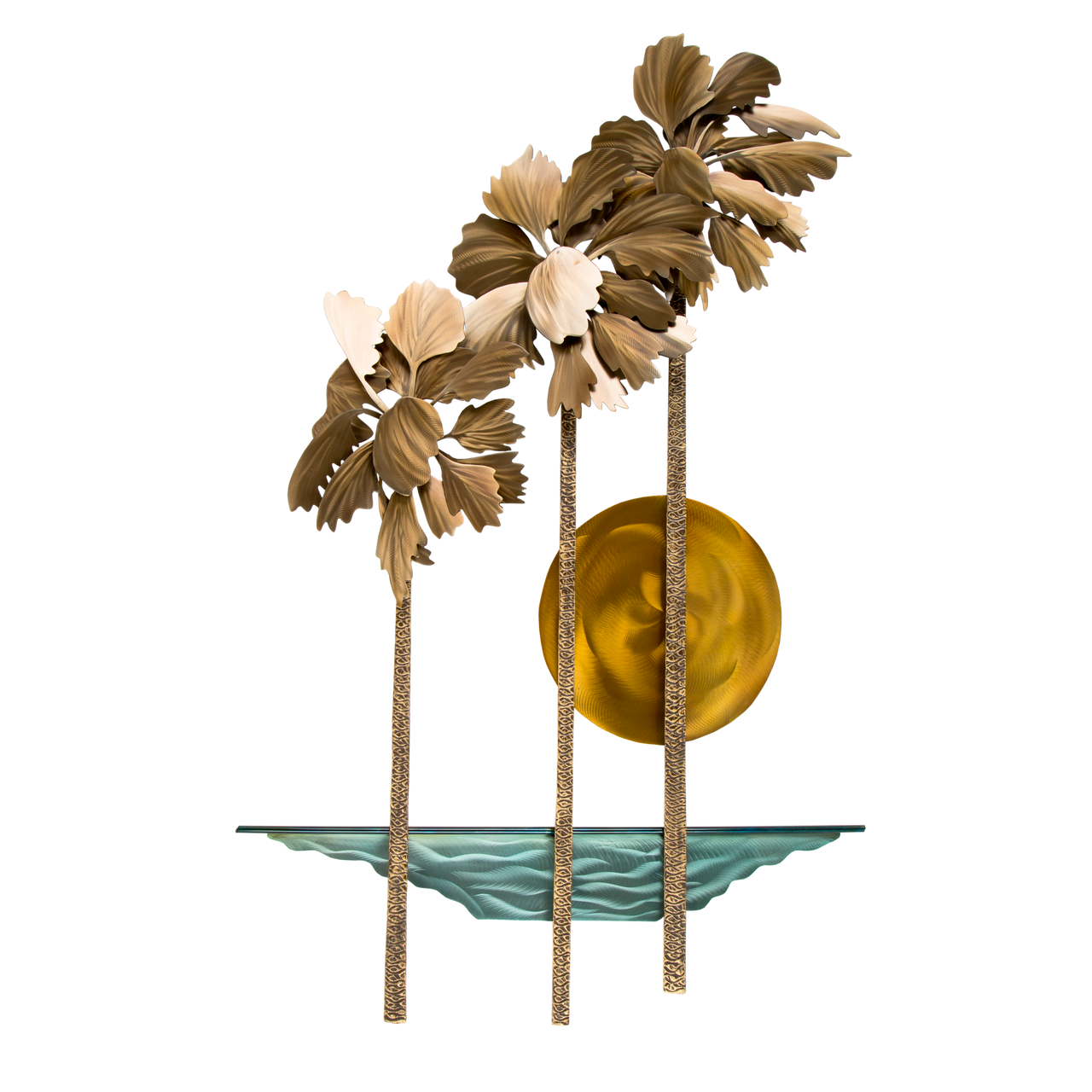 Pacifica Palms Copper Art Mark Malizia