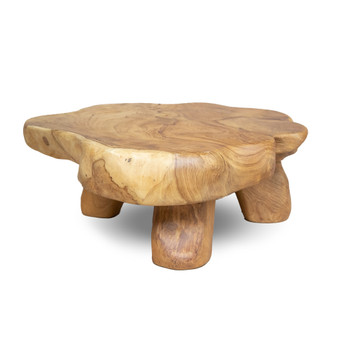 Small Table High (20 cm) Teak Natural MM181
