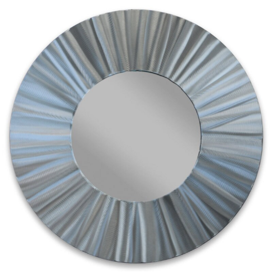 Radiant Circle Aluminum Mirror 28" MM805