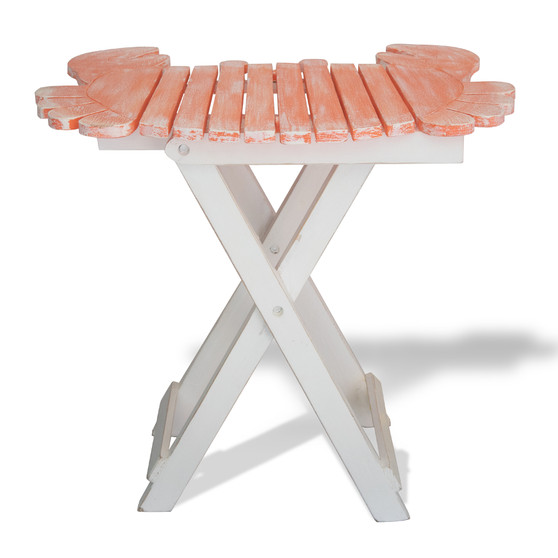 Crab Table Folding Coral B139C