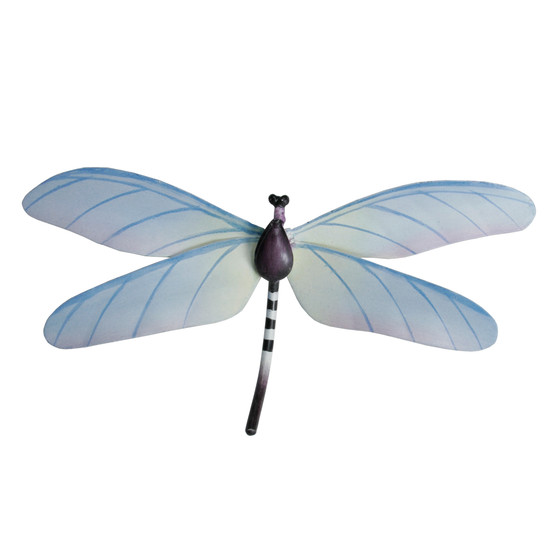 Dragonfly Blue Metal Wall Art CA273