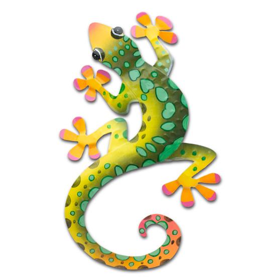 Gecko Metal Wall Art - OS440