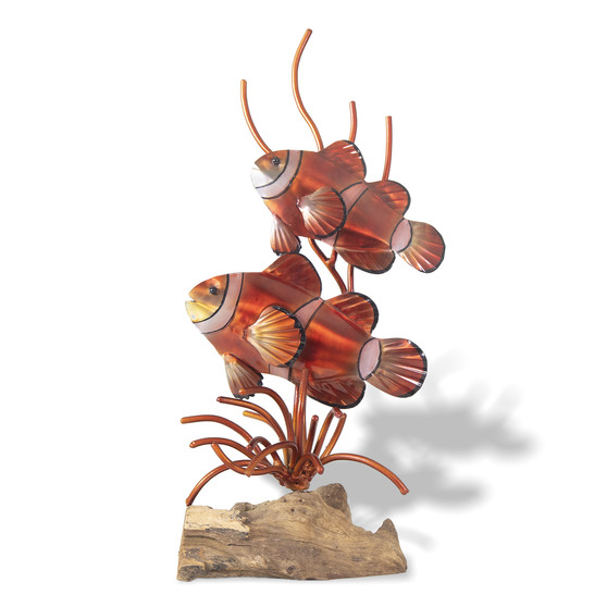 Clownfish Pair Tabletop - Nat Base CO254