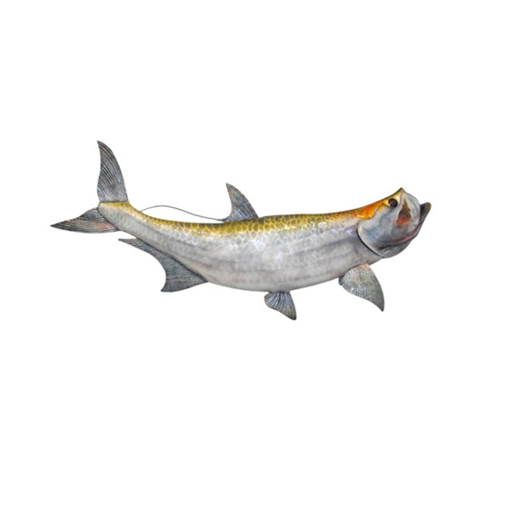 Capiz Tarpon Metal Wall Art P025