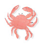 Crab Coral Metal Wall Art CA040C