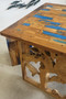 Salvaged Shipwreck Dining Table FST014