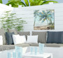 Coastal Palm 2 Outdoor Canvas
