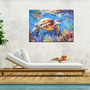 Majestic Turtle Outdoor Canvas