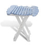 Crab Folding Table Nautical Blue B139N