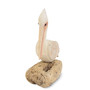 Pelican on Driftwood - Soft Nat
