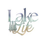 Lake Lifestyle Plaque - Stainless Steel FA012