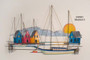 Island Harbor - Metal Wall Art