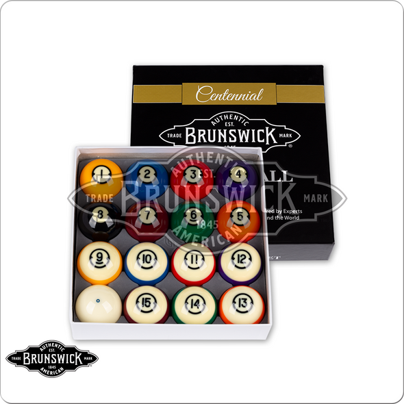 Brunswick Centennial Pool Ball Set