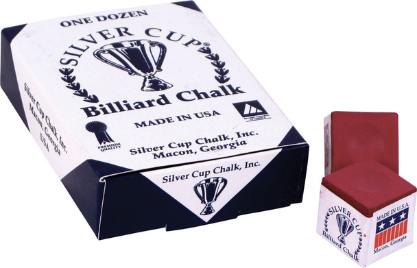 Silver Cup Chalk Burgundy