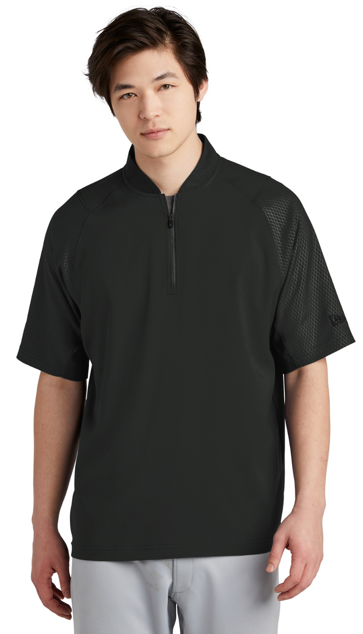 New Era Cage Short Sleeve 1/4-Zip Jacket - Educational Outfitters - Boise