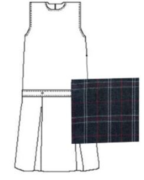 Fabrics: 65% polyester / 35% cotton
Drop waist with buttons
Kick pleats
Right side pocket
Back zipper
Each care machine wash and dry