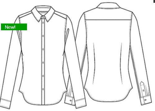 Girls long sleeve, easy tailored fit button front shirt has slight shaping at sides and back darts for clean fit. Our Oxford fabric is the perfect pairing of cotton & polyester providing great comfort and performance. 60% Cotton / 40% Polyester. Imported.