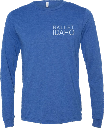 Bella Canvas Unisex Long Sleeve T-shirt with Ballet Idaho logo