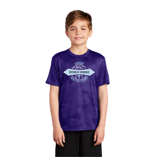 ICSI Sport-Tek CamoHex Tee with Logo