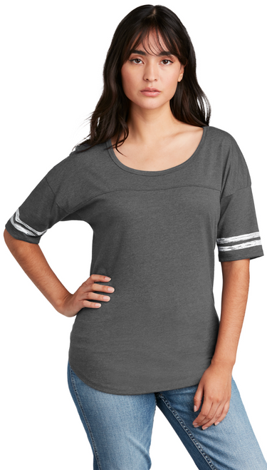 Eagle Softball District Women's Scorecard Tee with Logo