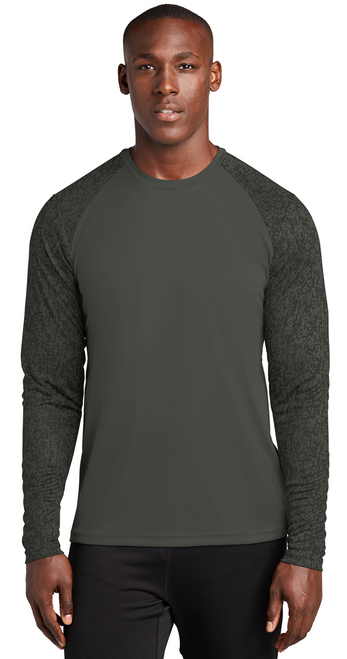 Eagle Softball Sport-Tek  Long Sleeve Digi Camo Tee with Logo