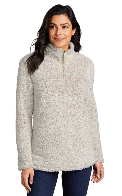 Eagle Softball Port Authority Ladies Cozy 1/4-Zip Fleece with Logo