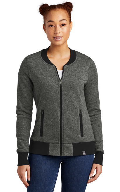 Eagle Softball NewEra Ladies French Terry Baseball Full-Zip with Logo