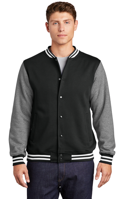 Eagle Softball Sport-Tek Fleece with Logo Letterman Jacket with Logo