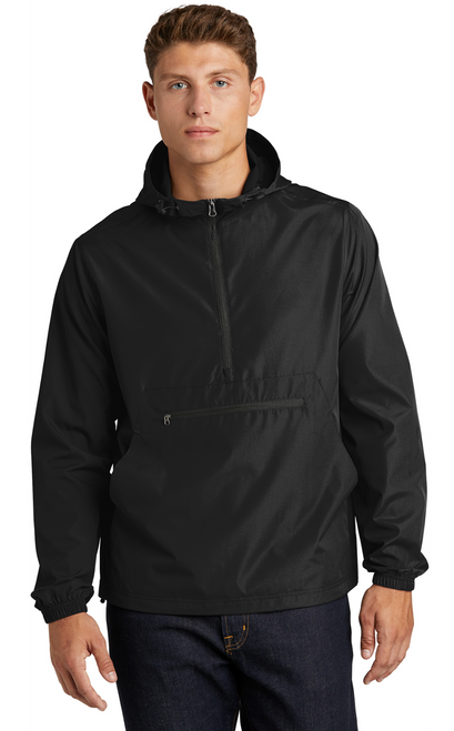Eagle Softball Sport-Tek Packable Anorak with Logo