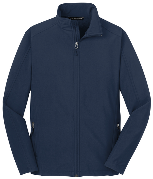 TVCA Port Authority Core Soft Shell Jacket with Logo