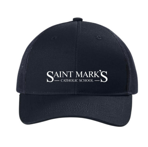 St. Mark's Snapback Trucker Cap with Logo