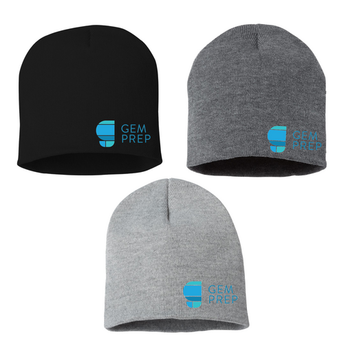 Gem Prep Sportsman 8” Beanie with Logo