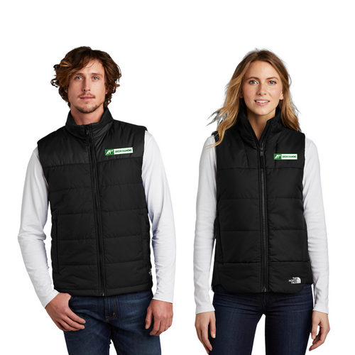 Green Diamond The North Face Everyday Insulated Vest with Horizontal Logo